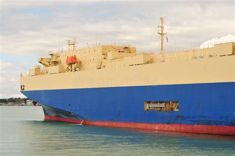 Cargo Ship Stock Image Image Of Yellow Industry Paint 60220135