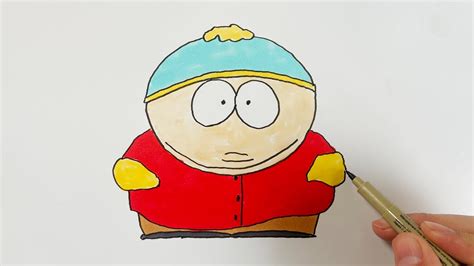How To Draw Cartman From South Park Youtube