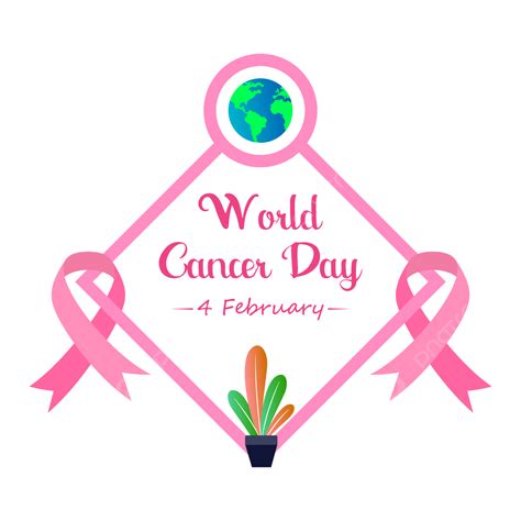 Fita Do Dia Mundial Do Câncer E Fundo Transparente Do Símbolo Png