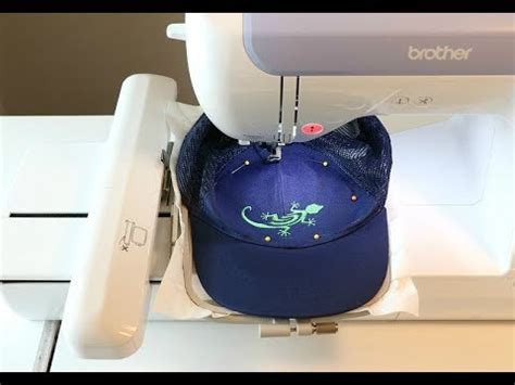 Embroidery machine for hats - emlena