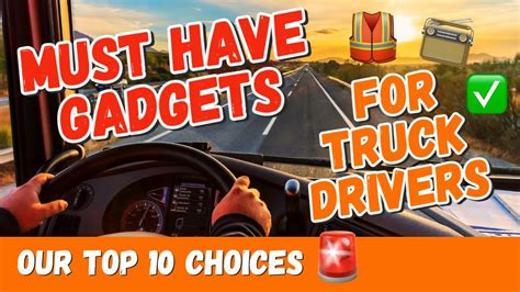 Top 10 Must Have Gadgets For Truckers Youtube