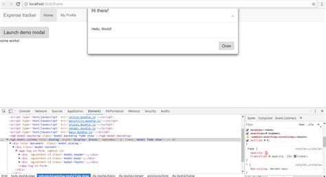 Css Angular Ng Bootstrap Modal Not Appearing Stack Overflow My XXX