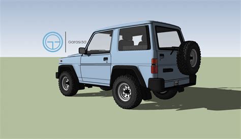 Daihatsu Taft Rocky Hiline Model 3D In SUV 3DExport