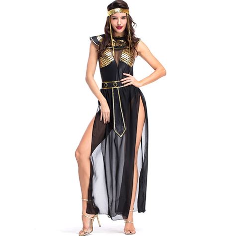 Carnival Party Halloween Egyptian Cleopatra Costume Women Adult Egypt
