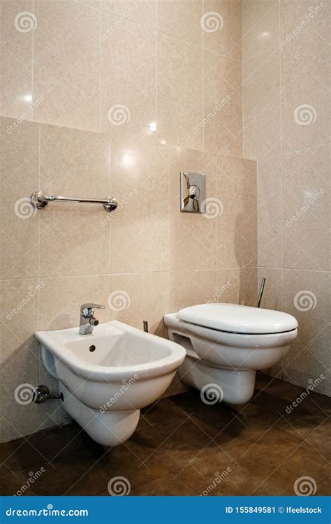 Luxury Five Star Hotel Room Bathroom Stock Image Image Of Modern