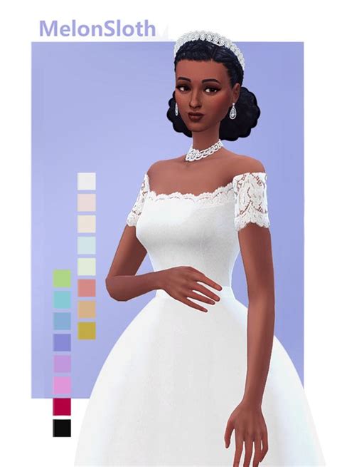 29 Gorgeous Sims 4 Wedding Dress Cc Updated
