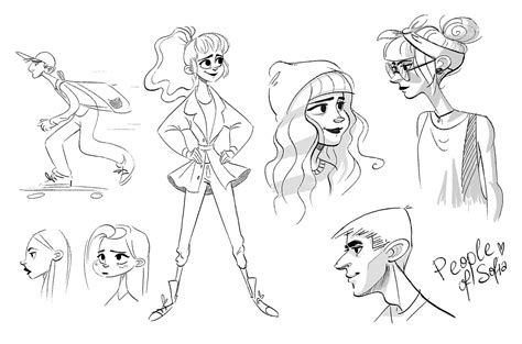 Sketches And Warm Ups On Behance