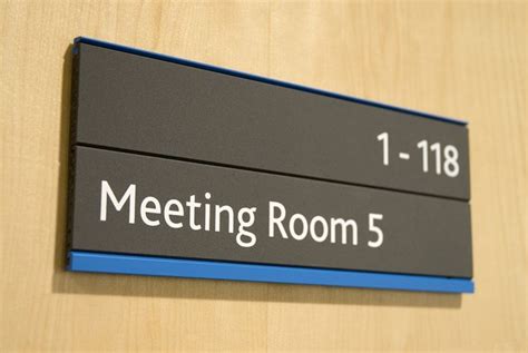 Meeting Room Office Door Signs Signboard Sign Board Design