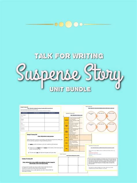 talk for writing suspense story unit bundle lesson planned free and premium lesson plans