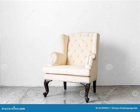 Beige Retro Chair Stock Image Image Of Fashion Comfortable 56789983