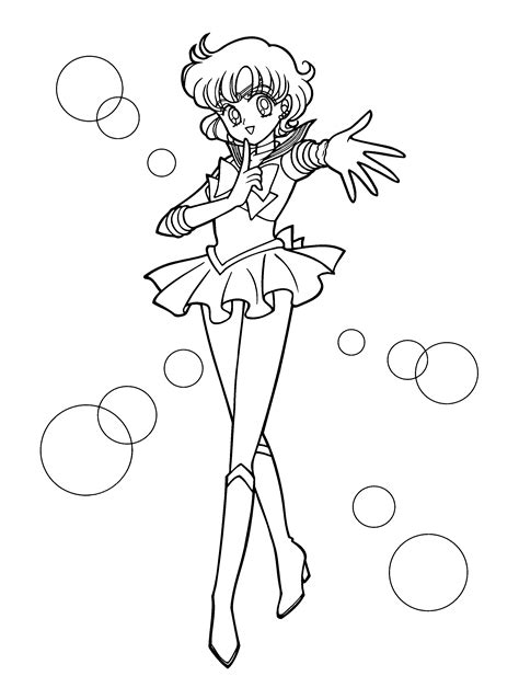 Coloring Page Sailormoon Coloring Pages 136 Sailor Moon Coloring