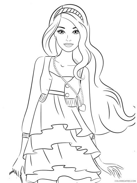 beautiful girl coloring pages for girls beautiful girl 16 printable 2021 0202 coloring4free