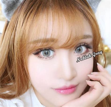 Ifairy Nobluk Grey Colored Contact Lenses Free Worldwide Shipping