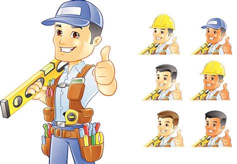 Best Repairman Illustrations Royalty Free Vector Graphics And Clip Art