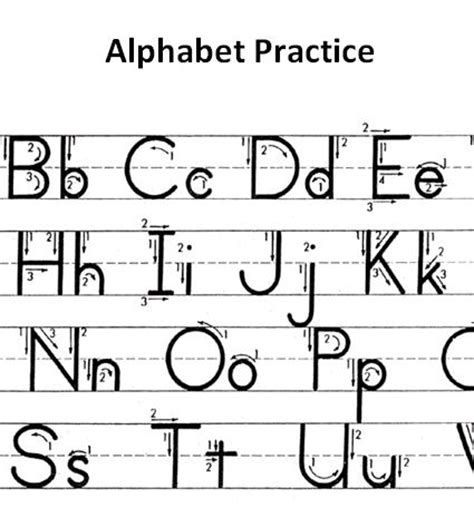 Livework sheets how to write alphabet abc : ABC Writing Template
