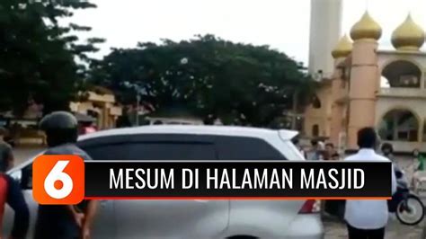 Mesum Di Halaman Masjid Raya Padang Sidempuan Dua Sejoli Nyaris