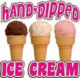 Pictures of Hand Dipped Ice Cream