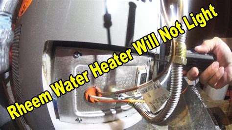 How To Tell If Pilot Light Is On Rheem Water Heater Homeminimalisite Com