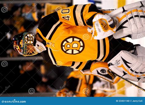 Boston Bruins De Tuukka Rask Image éditorial Image Du Athlète