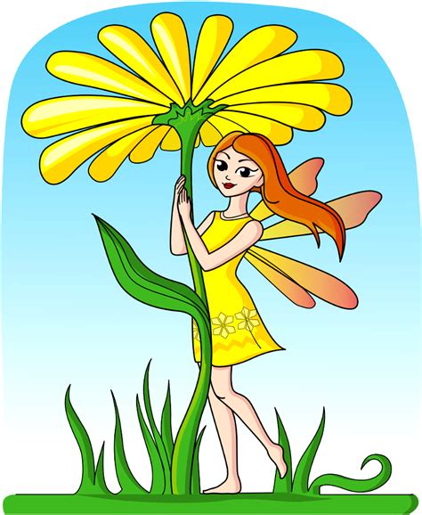 Flower Fairy Free Stock Illustrations Creazilla