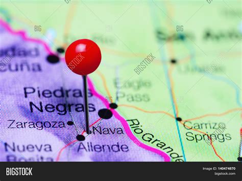 Nava Pinned On Map Image And Photo Free Trial Bigstock