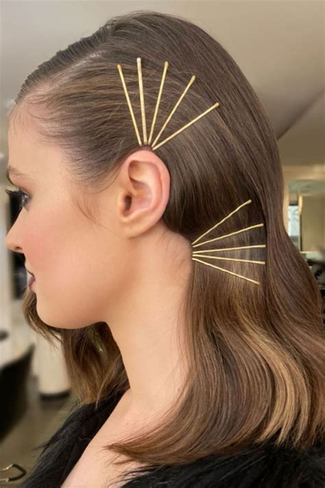 Cute Bobby Pin Hairstyles For All Hair Types Bobby Pins Hairstyle Trend