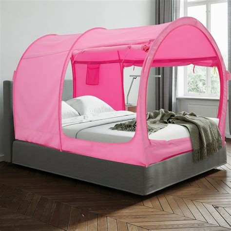 Bed Canopy Tent Twin Size For Unisex Pink By Alvantor Mattress Not Included