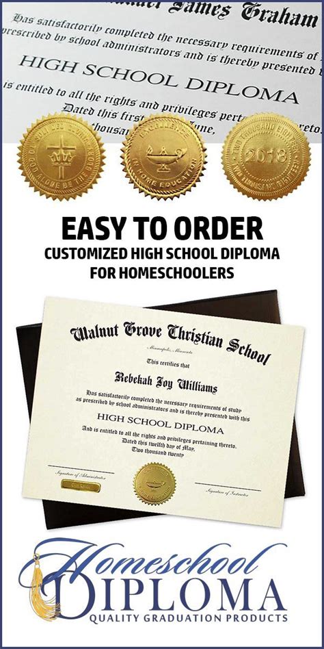 The Standard Diploma Easy To Customize Your School Name Is Arched