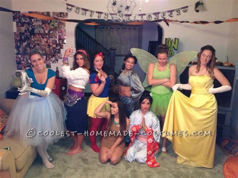 Disney Princesses Come To Life Group Costume