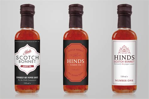 Hinds Chilli Sauce Packaging Design Archive Mark Making