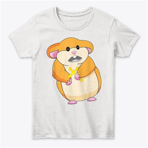 Scared Hamster With Cross Hammond Cute Meme Chickberry Shop