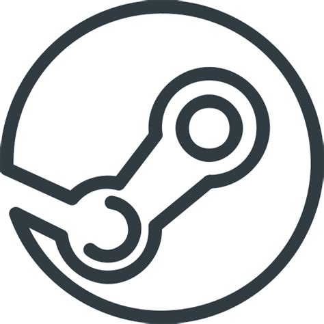 Black Steam Logo Transparent Computer Icons Steam Logo Angle Text Png