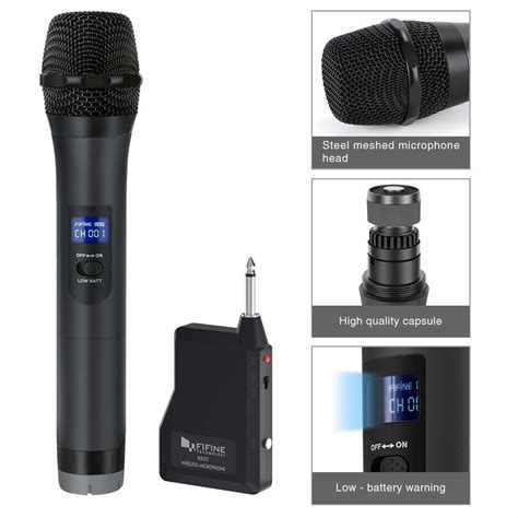 Wireless Microphonefifine Handheld Dynamic Microphone