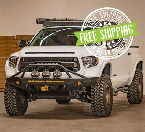 C4 Fabrication Overland Series Front Bumper Toyota Tundra 2014 2020