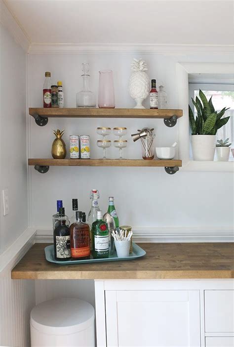Ikea Hacks Diy Bar Cabinet And Kitchenette Diy Home Bar Home Pub Bars