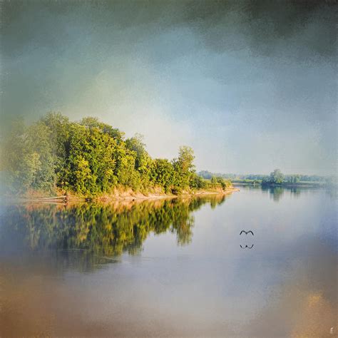 Tennessee River Reflections Water Landscape Photograph By Jai Johnson