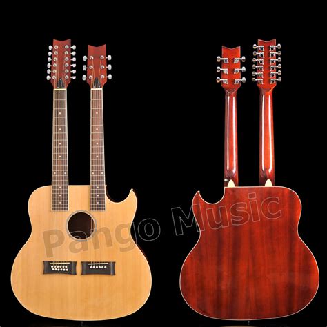 126 Strings Double Neck Acoustic Guitar Of Pango Music Factory Pdn
