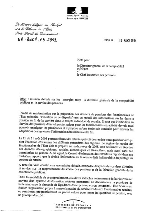 Exemple De Rapport Sur La Manière De Servir Dun Fonctionnaire Le