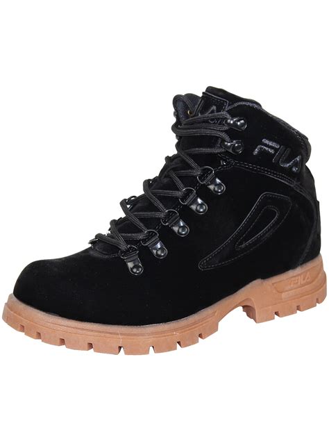 Fila Fila Diviner Fs Mens Hiking Boots Outdoor Padded Shoes Black