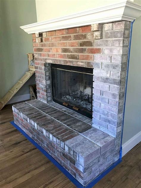 80 Small Fireplace Makeover Decor Ideas Brick Fireplace Makeover Red