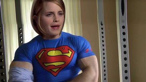 Emma Watson Headswap Huge Superman Muscles Youtube