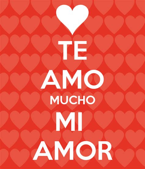 Te Amo Mucho Mi Amor Poster Daniel Martinez Keep Calm O Matic