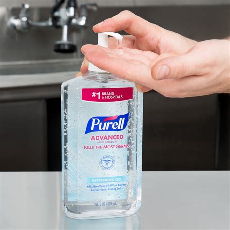 Purell 3023 12 Advanced 20 Oz Gel Instant Hand Sanitizer
