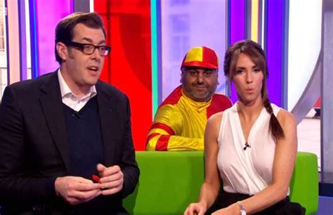 Alex Jones Flashes Her Nipples On The One Show Celebrity News Showbiz And Tv Uk