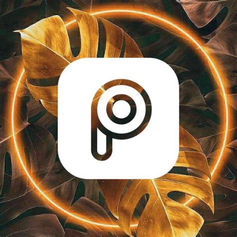 Picsart Icon App Icon Design Orange Icons Icon Design