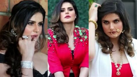 Zarine Khan Looking Hot In Red Photoshoot 2018 Youtube