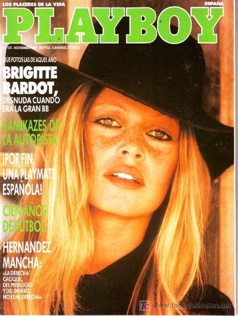 Brigitte Bardot Playboy Playboy N Noviembre Brigitte
