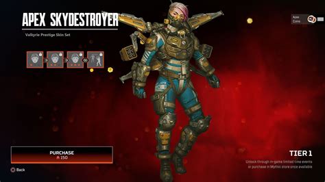 Valkyrie Prestige Skin Leaked For Season Apex Legends Youtube