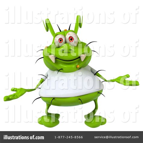 Green Germ Clipart 1316277 Illustration By Julos