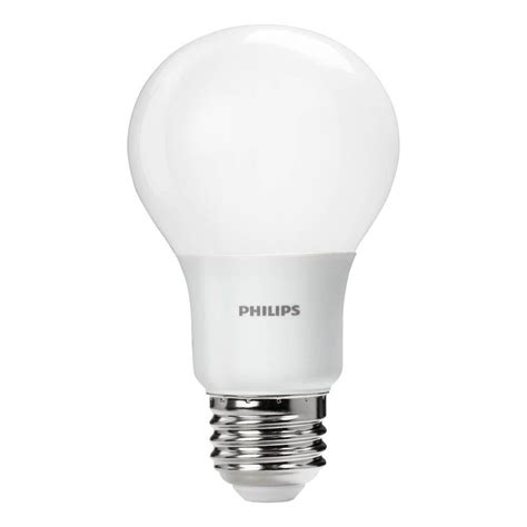 Philips 60 Watt Equivalent A19 Led Light Bulb Daylight 455955 The